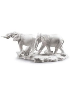 Lladro Porcelaine A Stop Along the Way (White) 01009294