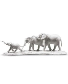 Lladro Porcelaine WE FOLLOW IN YOUR STEPS (WHITE) 01009295