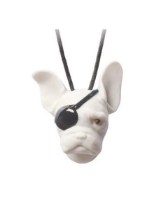 Lladro Porcelain Corsair Bulldog Pendant - TicTacArea