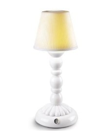 Lladro Porcelain Palm Firefly Lampe-Blanc 01023762 - TicTacArea