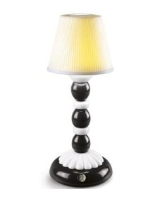 Lladro Porcelain Palm Firefly Lampe-Noir et Blanc 01023763