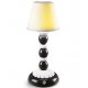 Lladro Porcelain Palm Firefly Lampe-Noir et Blanc 01023763