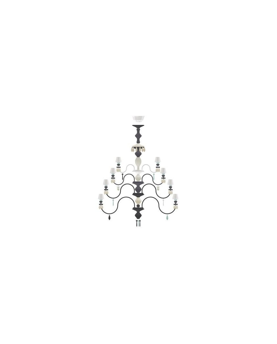 Lladro Porcellana BdN-Chand 56l-noir-CE-UK 01023771: eleganza senza t