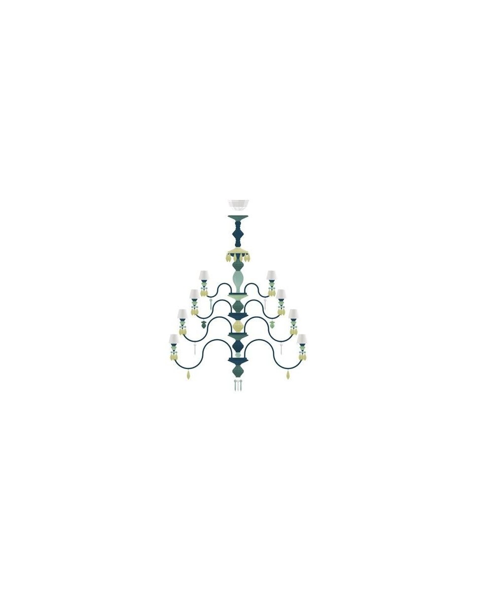 Porcelana Lladro BdN-Chand 56l-vert-JP 01023776: Elegância em cada d