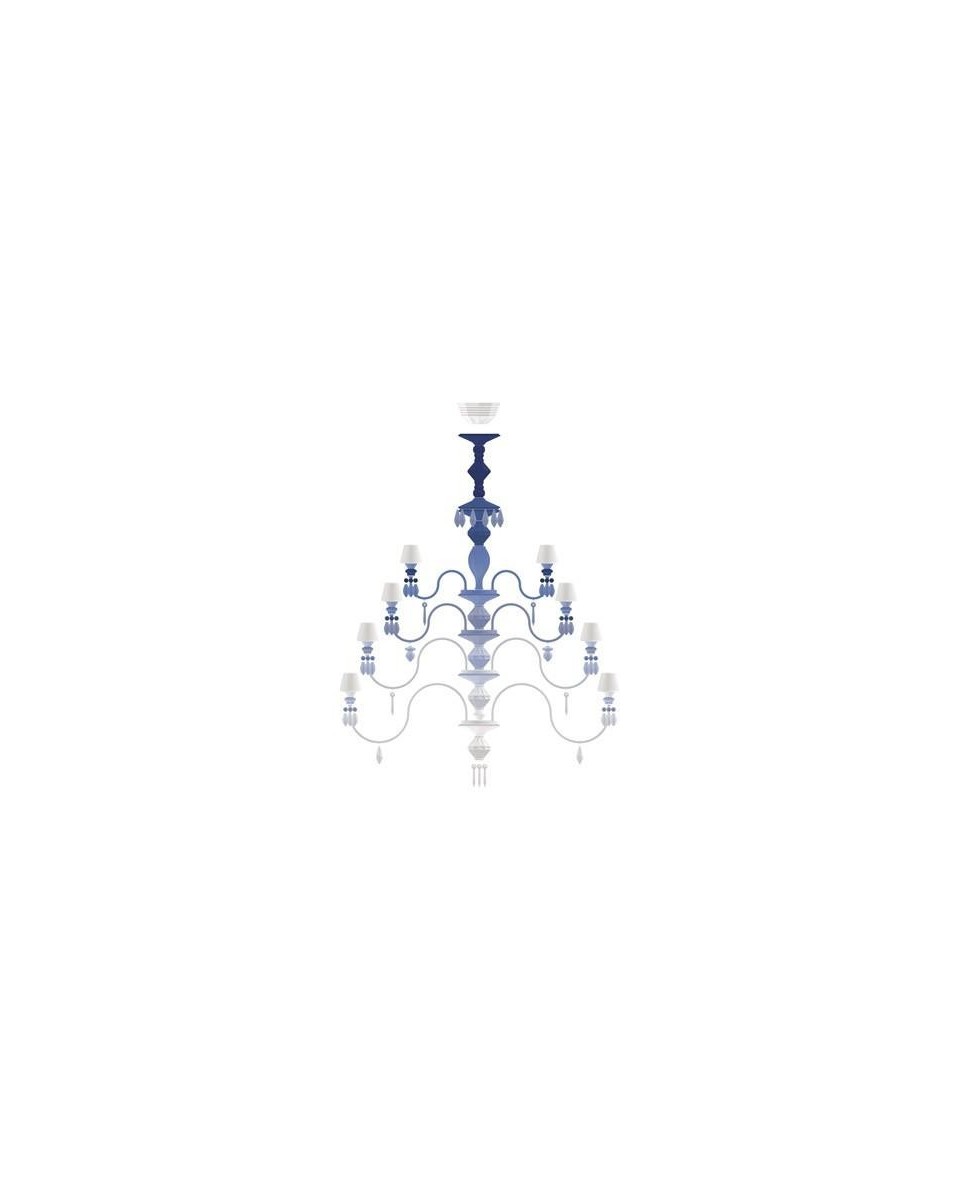 Lladro Porcellana BdN-Chand 56l-bleu-CE-UK 01023777: eleganza senza t