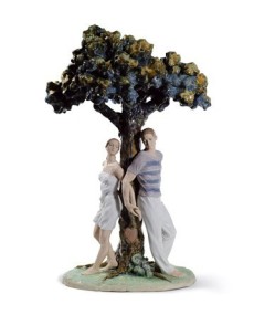 figuras Lladro 01008580-El Arbol de los Enamorados