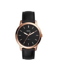 Fossil Strap for Fossil Watch BLACK & ROSE GOLD FS5376