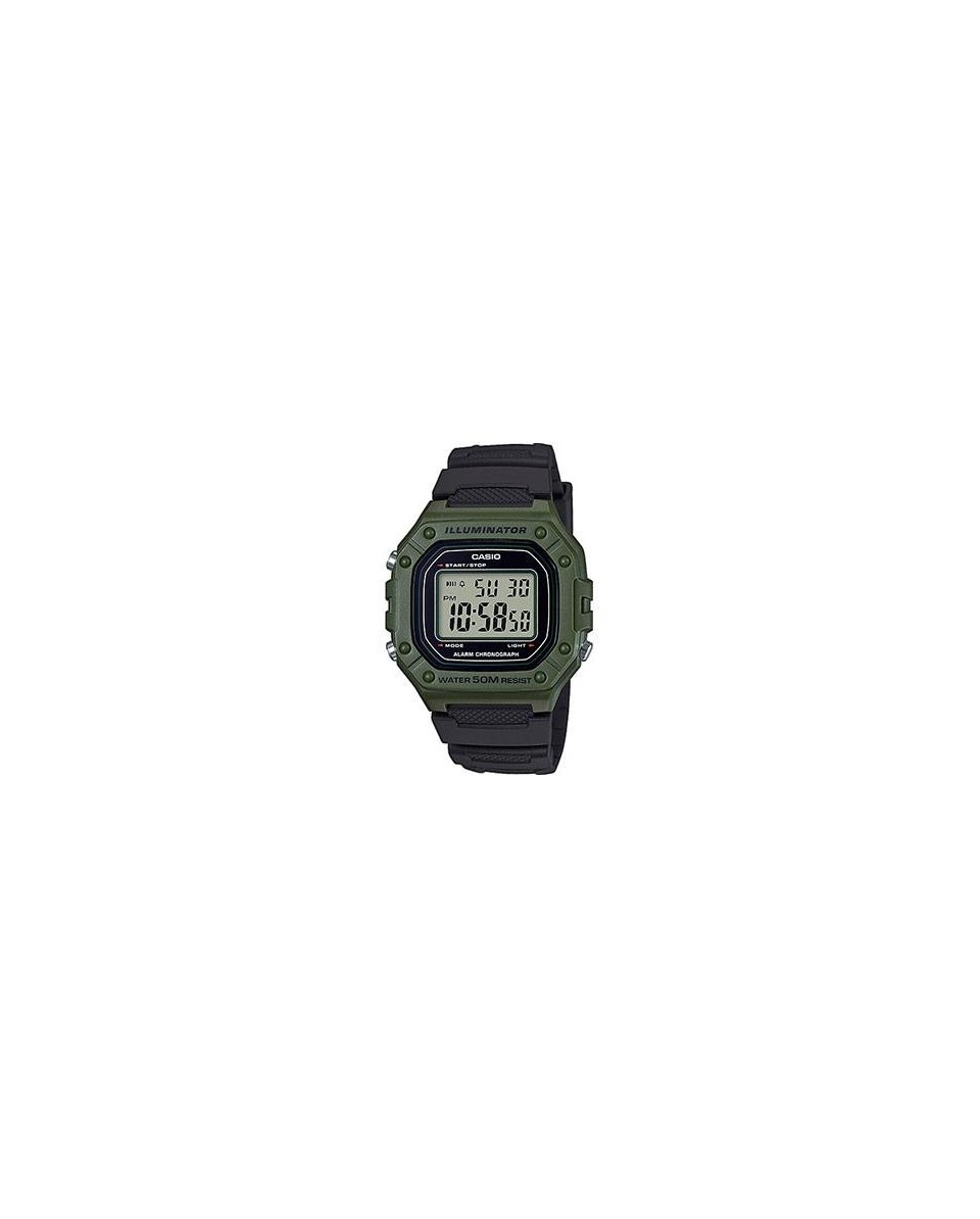 Reloj Casio W-218H-3AVEF: estilo y funcionalidad