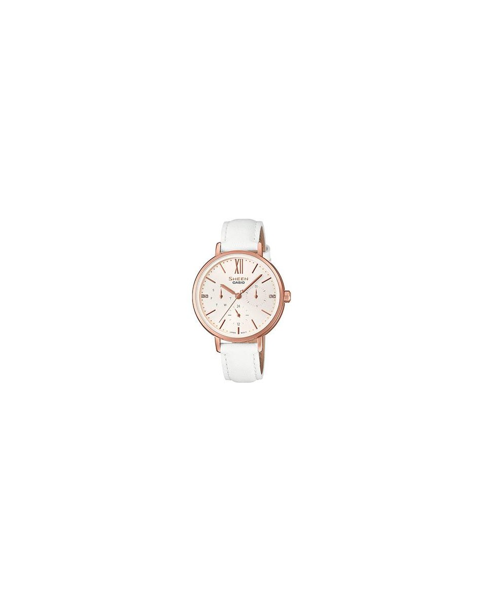 Relógio Casio SHEEN SHE-3064PGL-7AUER: Elegância e estilo.