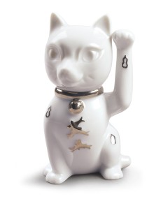 Maneki Neko Lladro Porcelain - TicTacArea.com