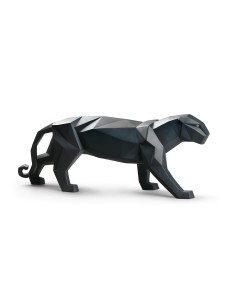 Black Panther Lladro Porcelain Figurine - TicTacArea