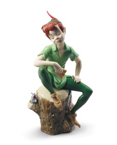 Peter Pan Lladro Porcelain Figurine - TicTacArea.com