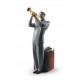 Jazz Trumpeter Lladró Porcelain 01009329