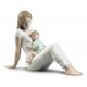 Mother's Love Lladró Porcelain 01009336