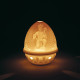 Lithophanie Votive Light - Hanuman Lladro Porcelain