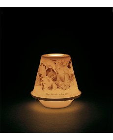 Lithophane Votive Light - New Baby Lladro Porcelaine 01017380