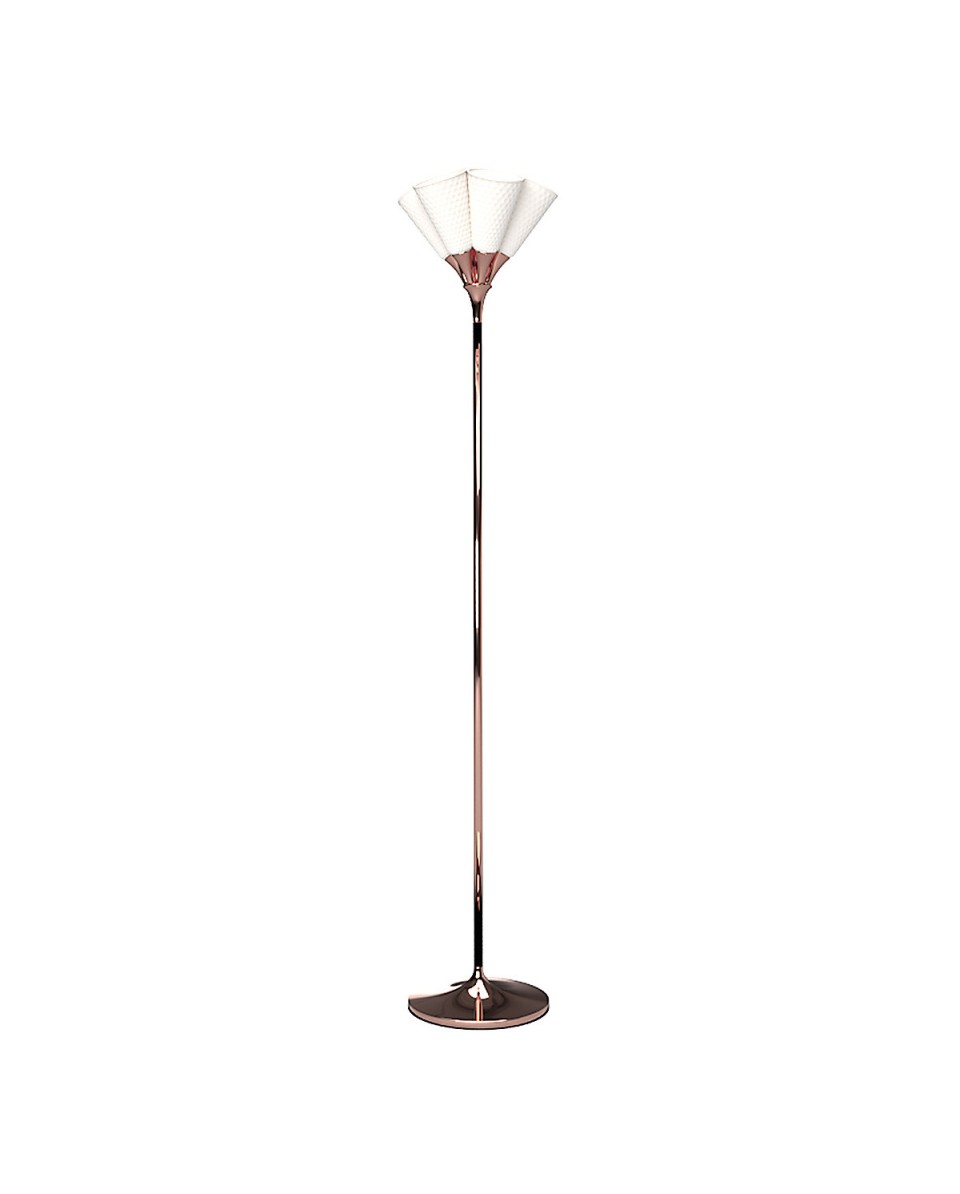 "Jamz Floor Lamp (Copper) - Lladró Porcelain 01023930 | TicTacArea.c