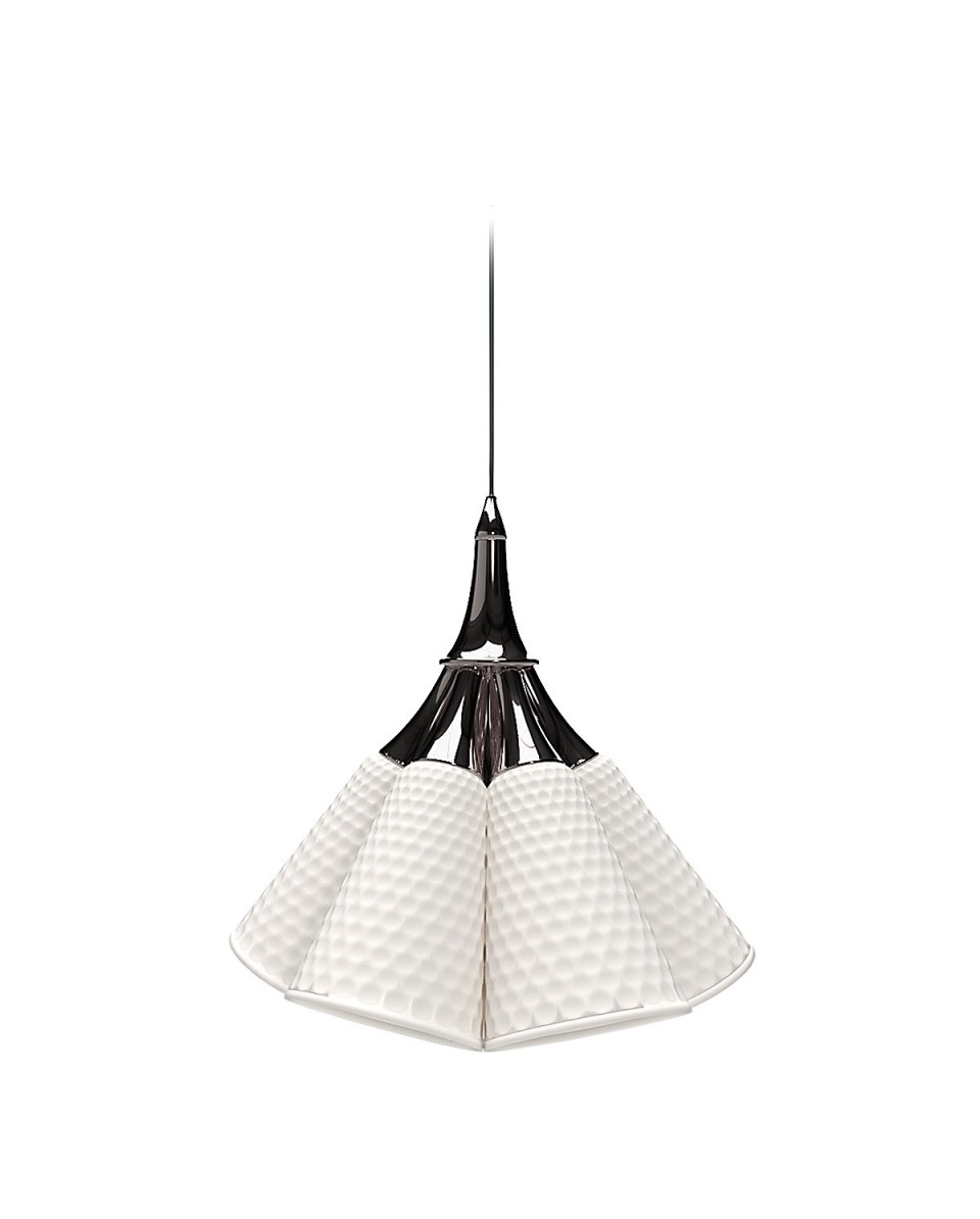 "Jampz Hanging Lamp (Black) Lladró Porzellan 01023932 - TicTacArea.c