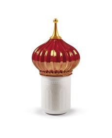 North Tower Candle 1001 Lights (Ruby) - Lladro Porcelain