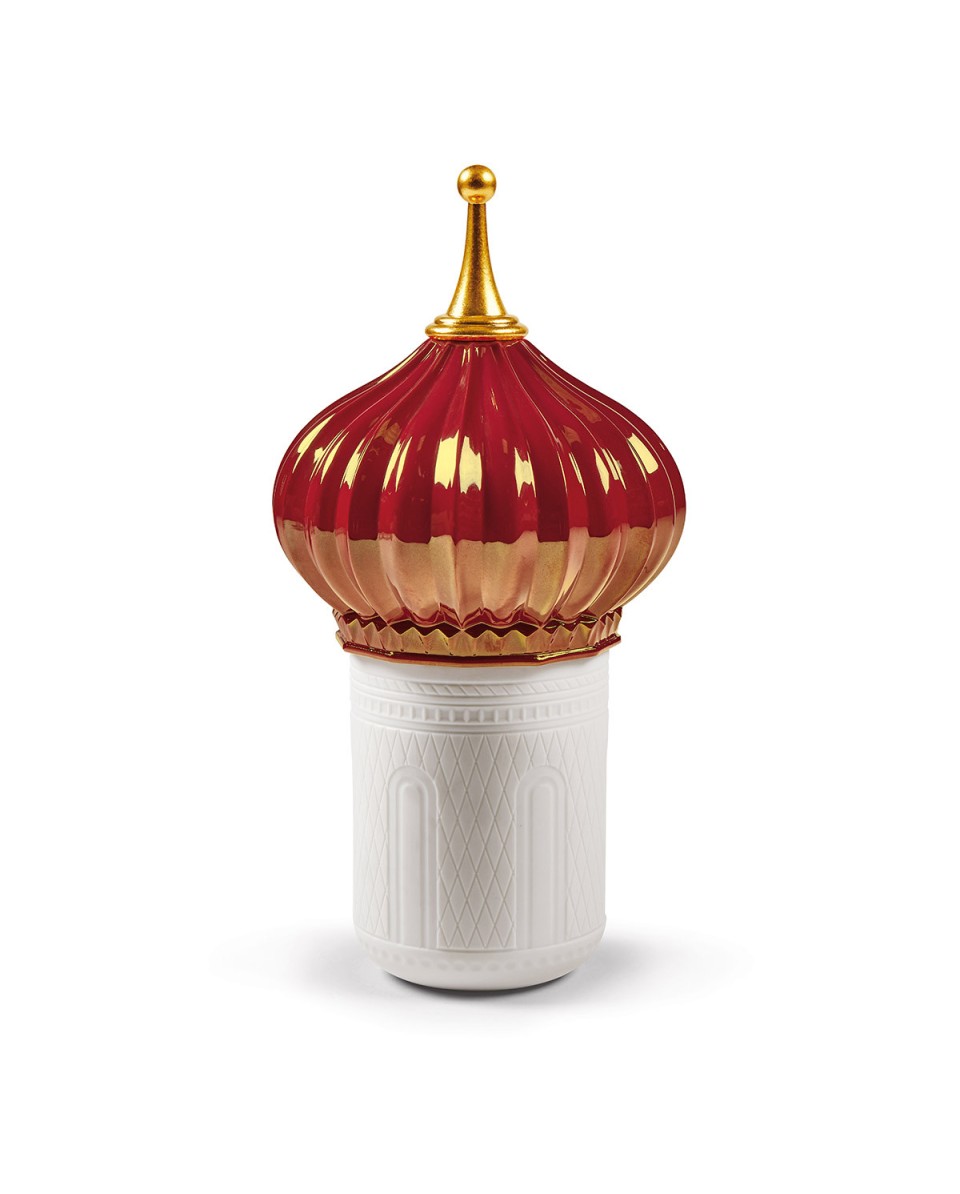 North Tower Candle 1001 Lights (Ruby) - Lladro Porcelain