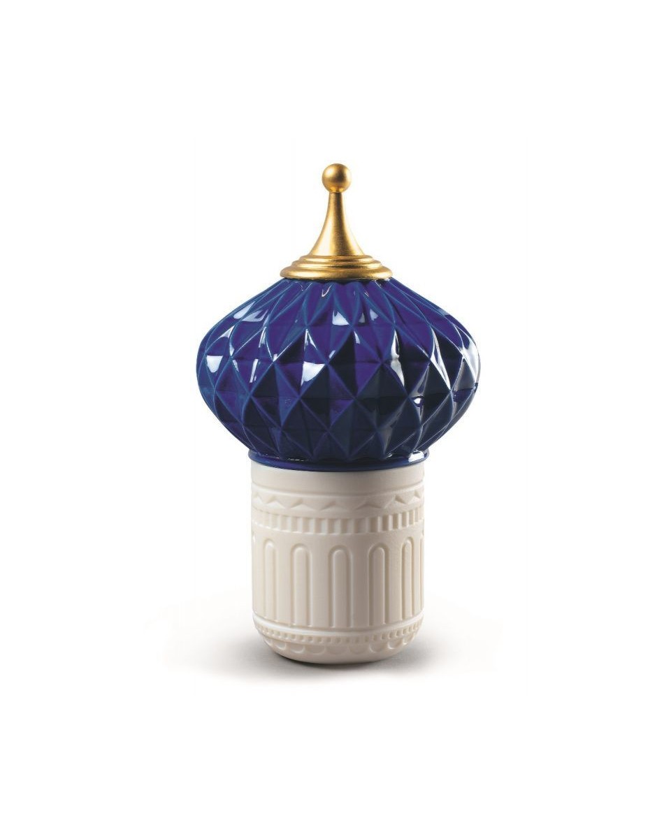 Blue spire candle 1001 lights Lladró Porcelain 01040155