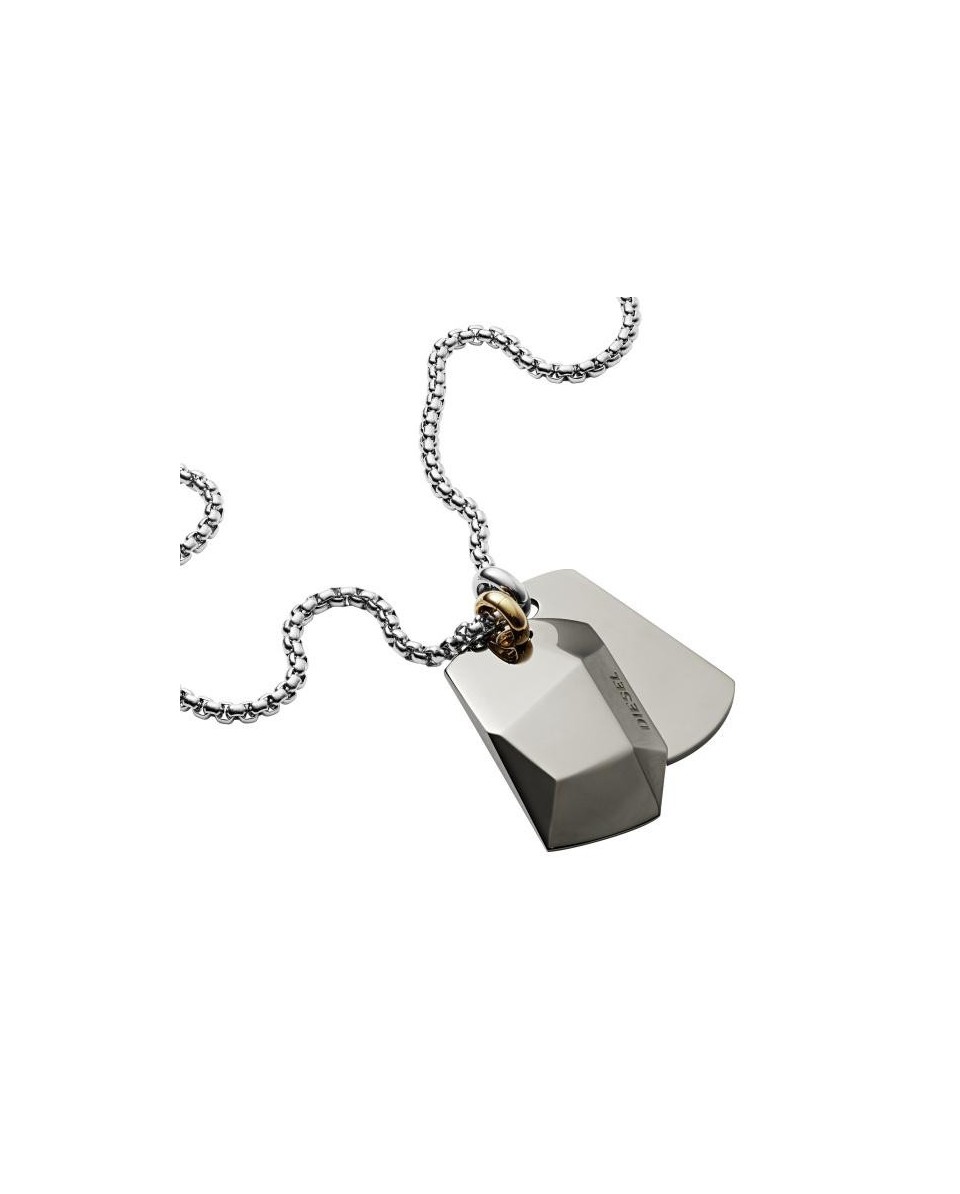 Gioiello Diesel DOUBLE DOGTAGS DX1143040: stile unico!