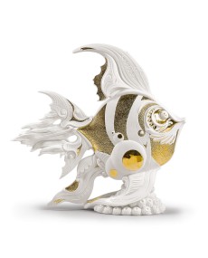 Angelfish Lladró Porcelaine 01002011 by Lladro