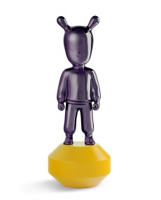 "The Guest Little - purple on yellow Lladró Porzellan 01007746 | Tic