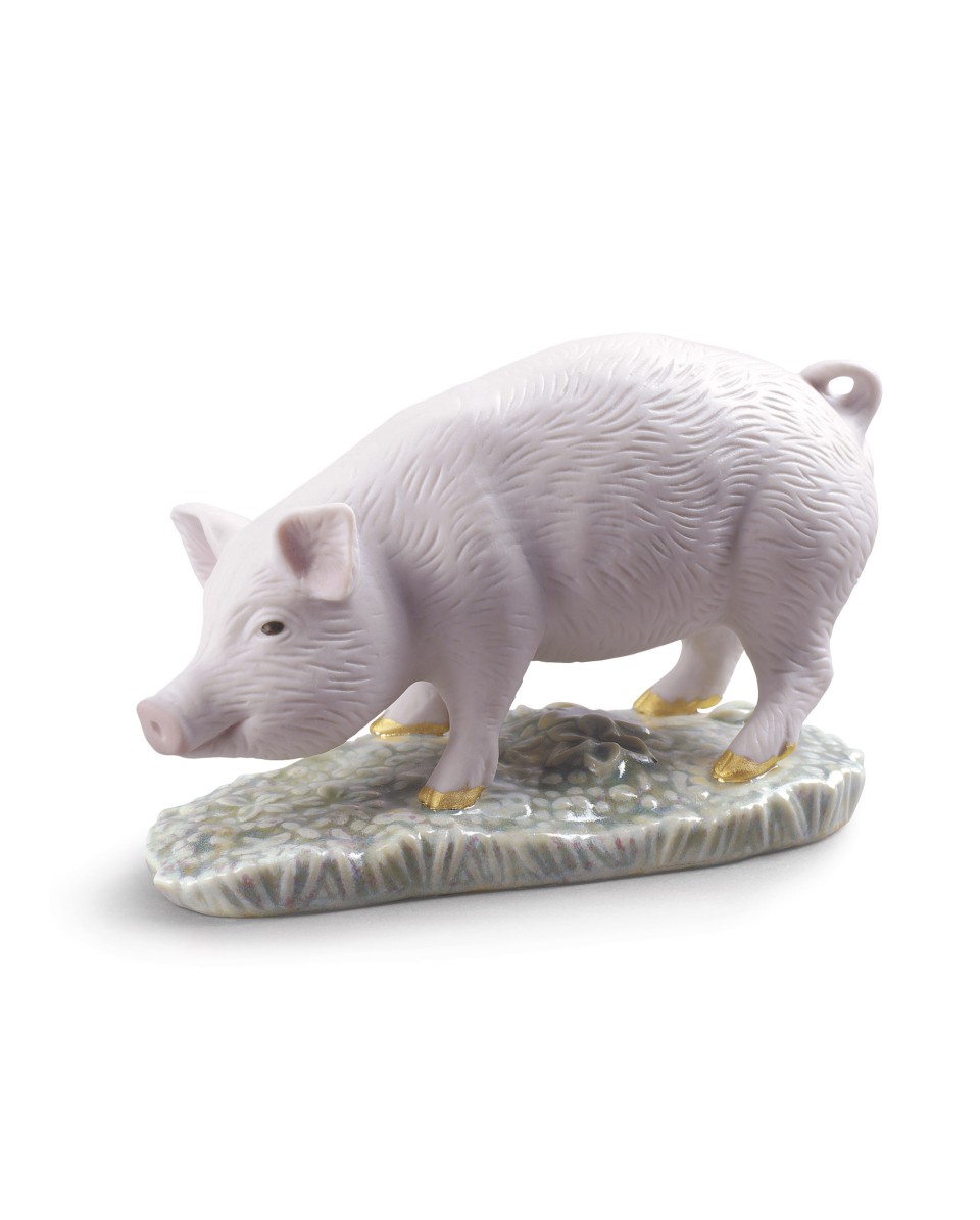 Pig-Mini Lladró Porcelaine 01009121: TicTacArea.com