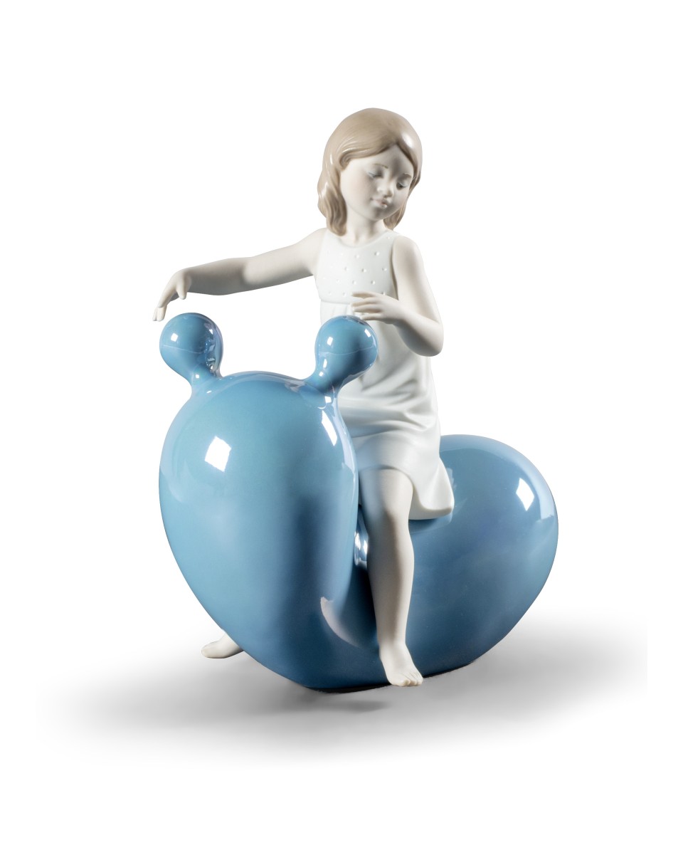 Blue Lladro Porcelain Seesaw Balloon: My TicTacArea Review