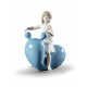 Blue Lladró Porcelain Seesaw Balloon - TicTacArea