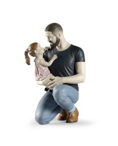 "Daddy's Arms Lladro Porcelain Figurine - TicTacArea.com"