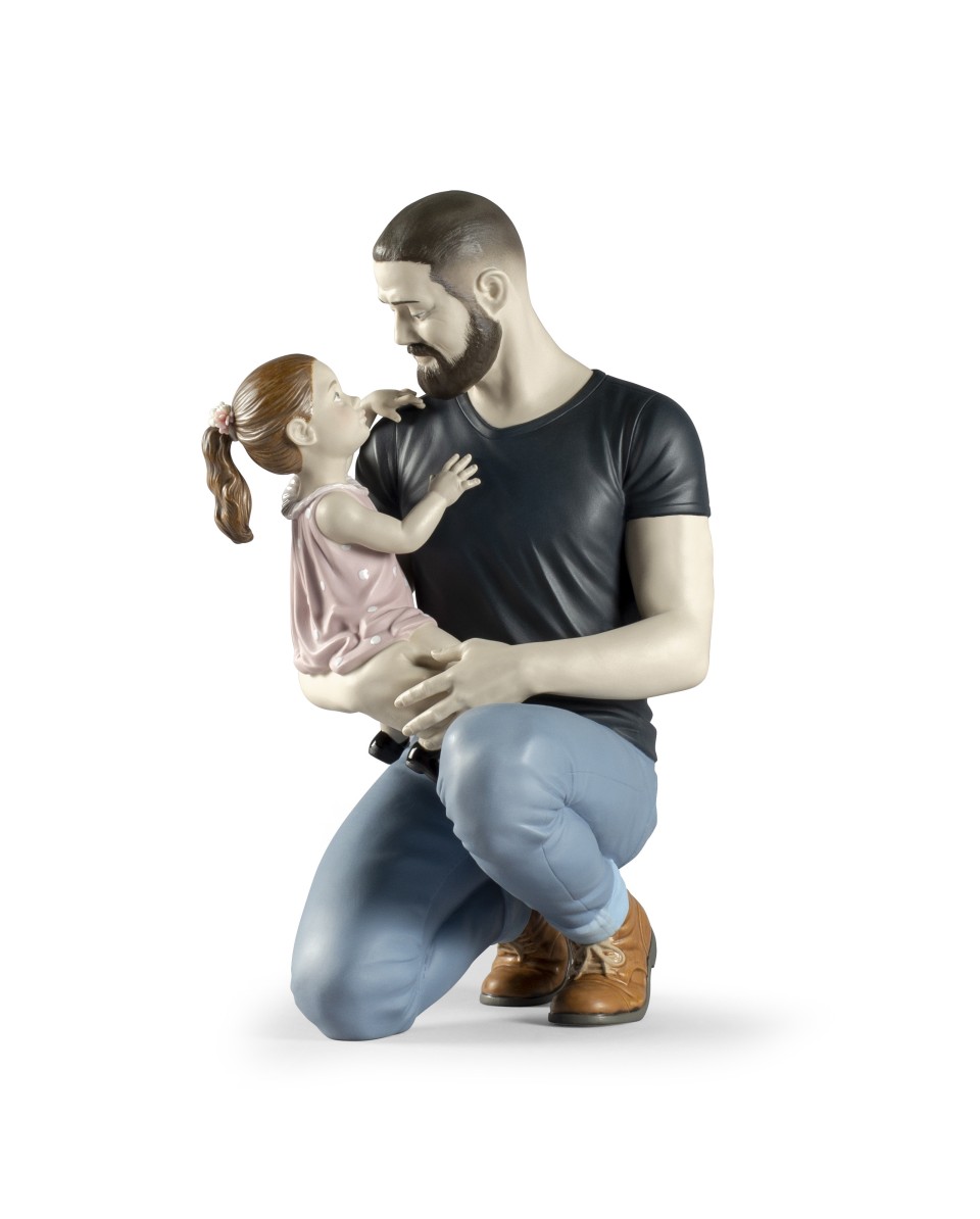 "Daddy's Arms Lladro Porcelain Figurine - TicTacArea.com"