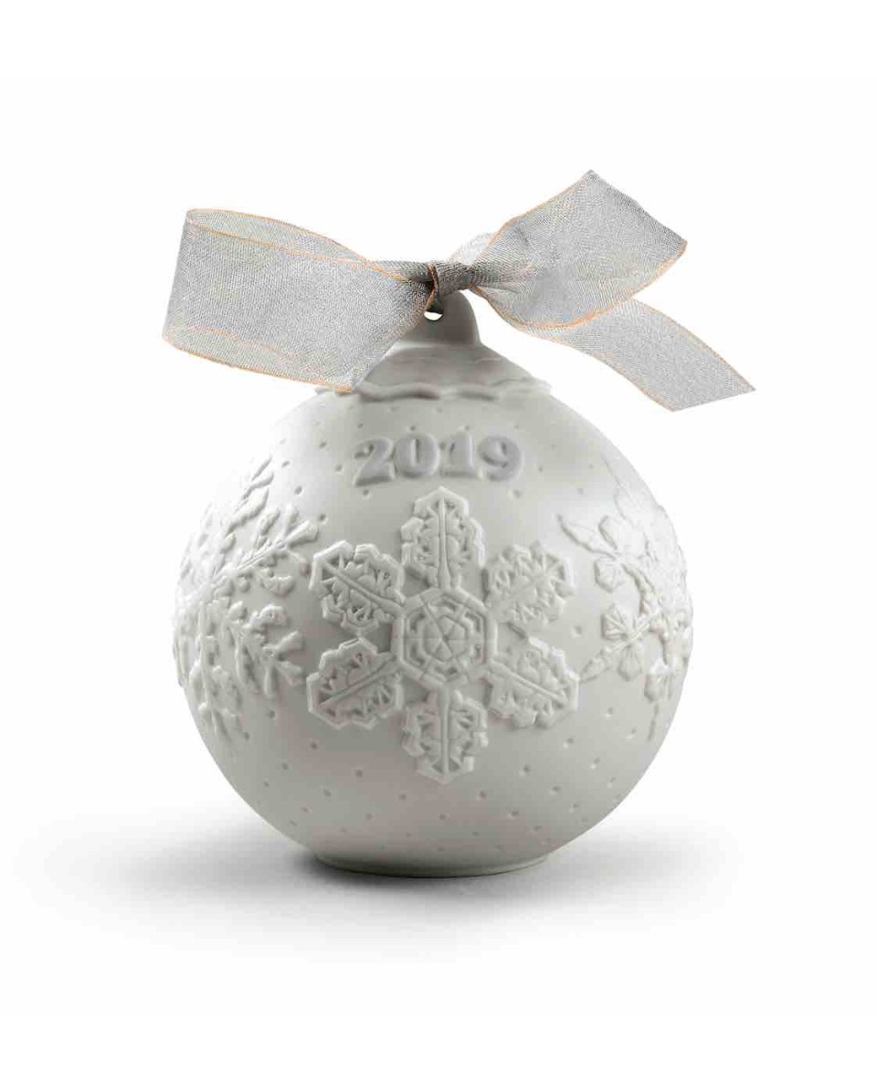 Lladro Porcelain 2019 Christmas Ball - TicTacArea.com