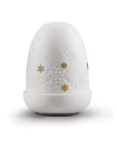 Snowflakes Dome Lamp Lladro Porcelain 01023942