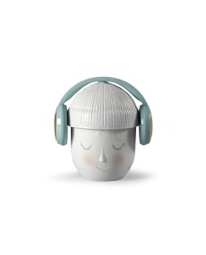 Lane Headphones Box Green Lladro Porcelain 01009384