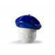 Lane Beret Box Blue-Gold Lladro Porcelain 01009386