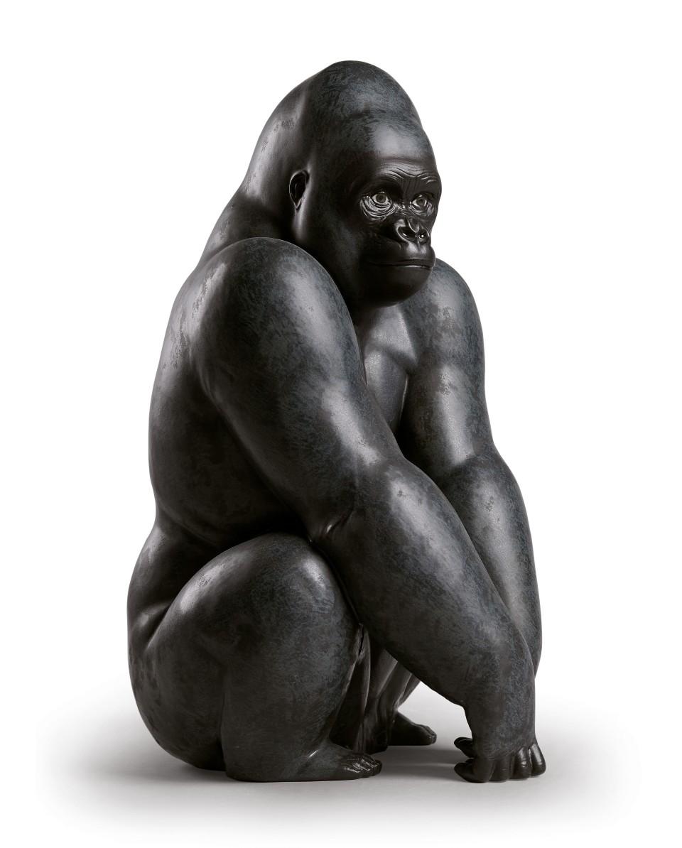 Gorilla Lladro Porcelain 01012555 - TicTacArea