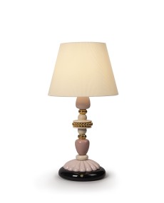 Firefly Table Lamp Pink-Gold CE Lladro Porcelain 01023995