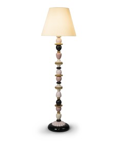 Firefly Floor Lamp Pink-Gold CE Lladro Porcelain