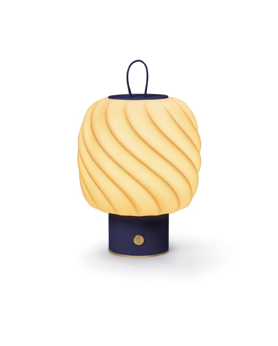 TicTacArea: Ice Cream Table Lamp - Blue Lladró Porcelain