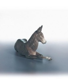 Lladro 01001389 DONKEY: encanto em porcelana