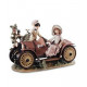 Lladro Young Couple with Car: A Delicate Masterpiece