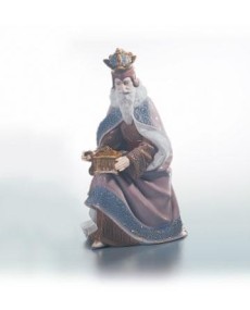 Lladro 01001423 Figurine KING MELCHIOR - TicTacArea