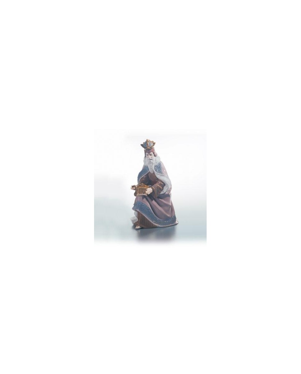 Lladro 01001423 Figurine KING MELCHIOR - TicTacArea