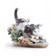 Lladro Kitty Confrontation Figurine - TicTacArea