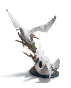 Lladro 01001456 CRANES: Beleza em Porcelana