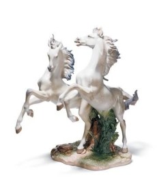 Lladro 01001860 CHEVAUX EN LIBERTE - TicTacArea