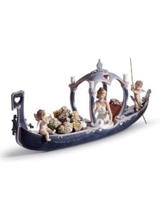 Lladro Gondola of Love Figurine - TicTacArea