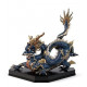 Lladro 01001935 Figurine: Great Dragon Blue Enamels